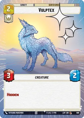 Vulptex — Hyperspace Foil