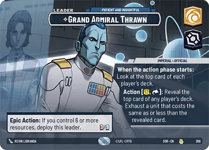 Grand Admiral Thrawn — Showcase