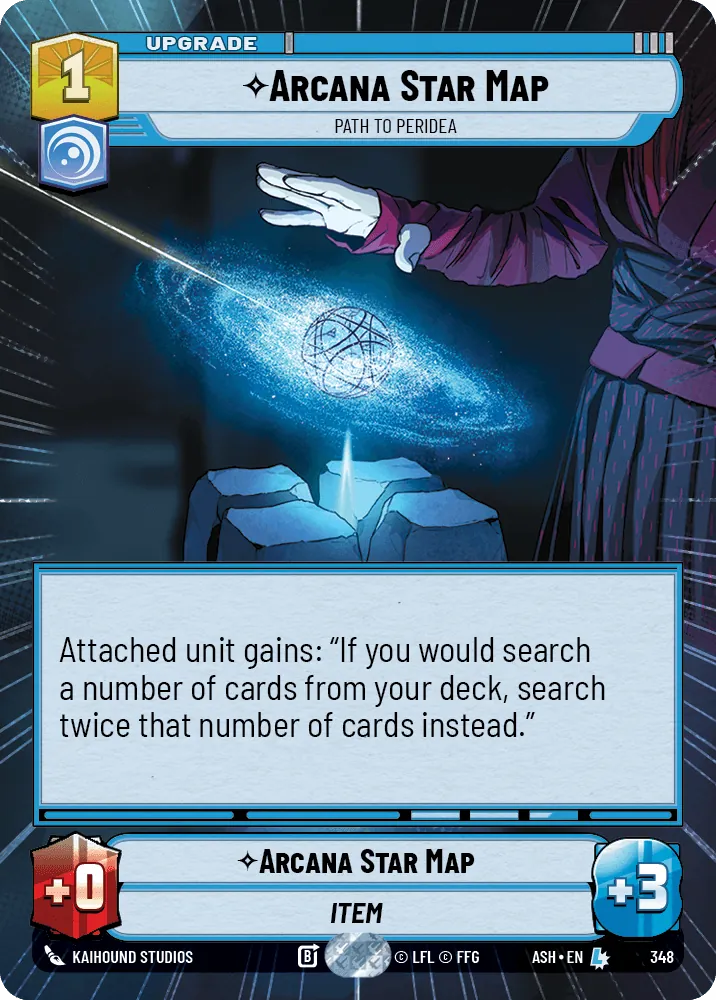 Arcana Star Map — Hyperspace