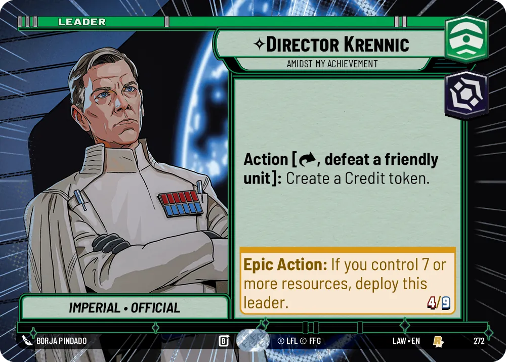 Director Krennic — Hyperspace