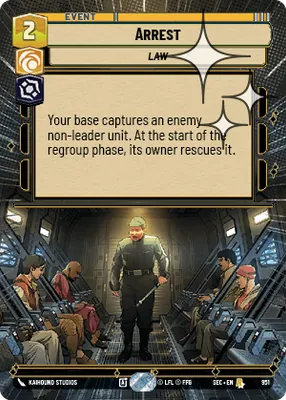Arrest — Hyperspace Foil