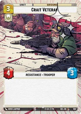 Crait Veteran — Hyperspace Foil