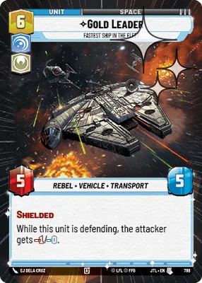 Gold Leader — Hyperspace Foil