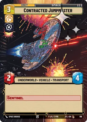 Contracted Jumpmaster — Hyperspace Foil