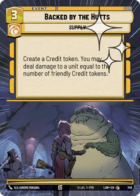 Backed by the Hutts — Hyperspace Foil