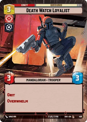 Death Watch Loyalist — Hyperspace