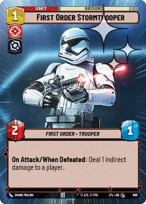 First Order Stormtrooper — Hyperspace Foil