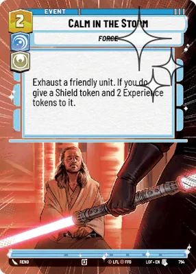 Calm in the Storm — Hyperspace Foil