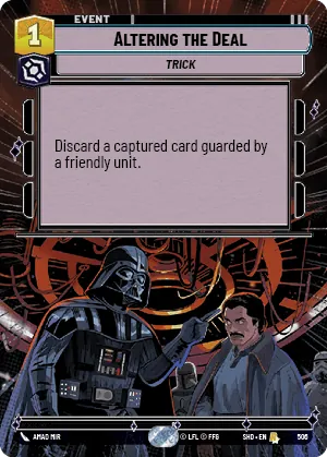 Altering the Deal — Hyperspace
