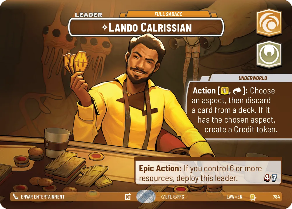 Lando Calrissian — Showcase