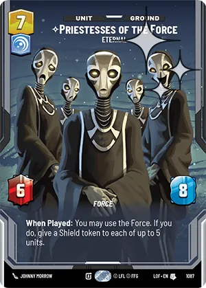 Priestesses of the Force — Foil Prestige