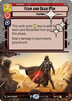 Fear and Dead Men — Hyperspace Foil