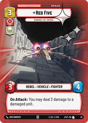 Red Five — Weekly Play Foil