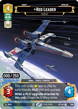 Red Leader — Serialized Prestige