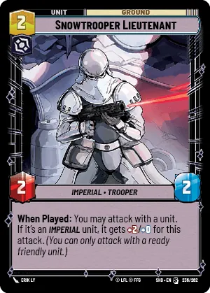 Snowtrooper Lieutenant — Standard