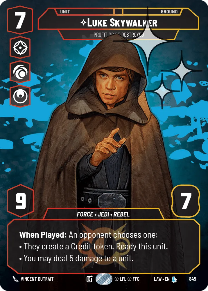 Luke Skywalker — Foil Prestige