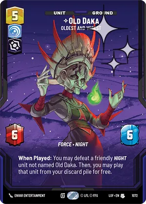 Old Daka — Foil Prestige