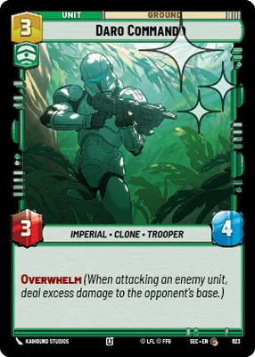 Daro Commando — Standard Foil