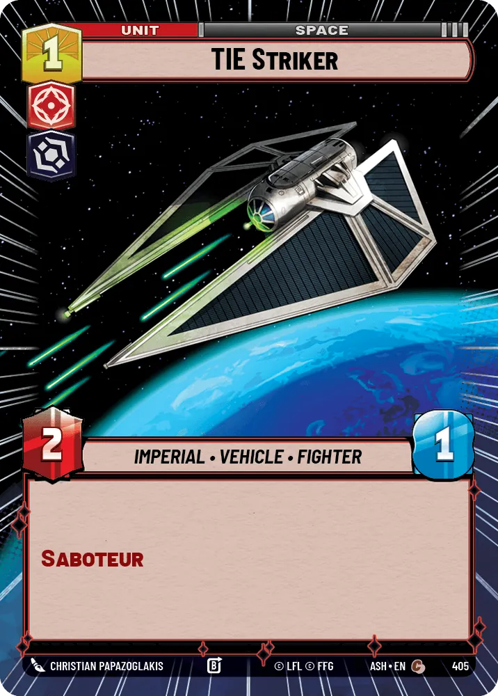 TIE Striker — Hyperspace