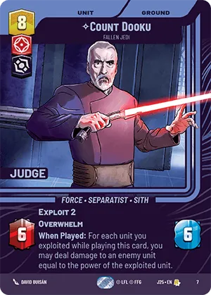 Count Dooku — Judge Program