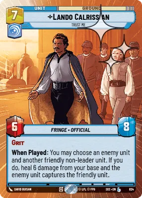 Lando Calrissian — Hyperspace Foil