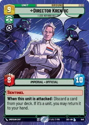 Director Krennic — Hyperspace Foil