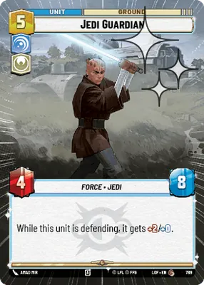 Jedi Guardian — Hyperspace Foil