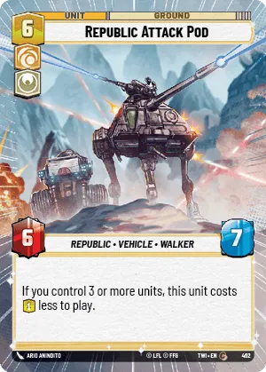 Republic Attack Pod — Hyperspace