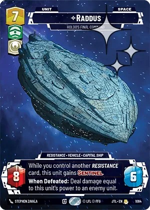 Raddus — Foil Prestige