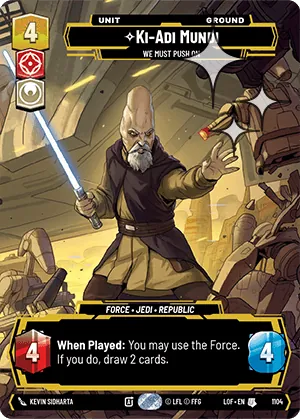 Ki-Adi-Mundi — Foil Prestige