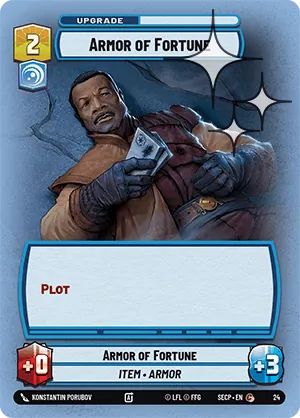 Armor of Fortune — Weekly Play Foil