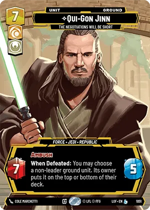Qui-Gon Jinn — Standard Prestige