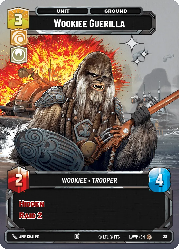 Wookiee Guerilla — Weekly Play Foil