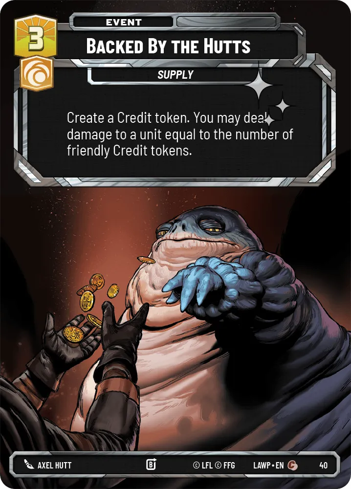 Backed by the Hutts — Weekly Play Foil