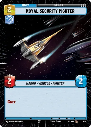 Royal Security Fighter — Hyperspace