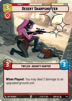 Desert Sharpshooter — Hyperspace Foil