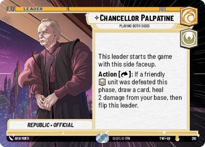 Chancellor Palpatine — Hyperspace