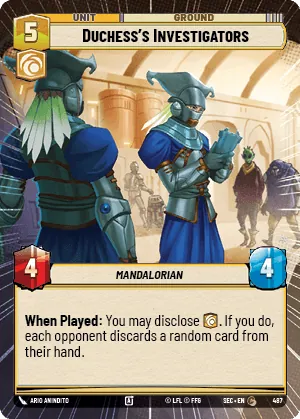Duchess's Investigators — Hyperspace