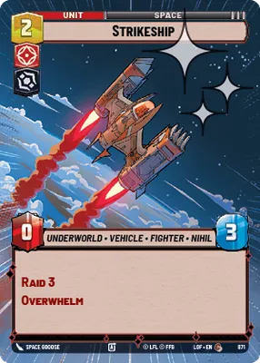 Strikeship — Hyperspace Foil