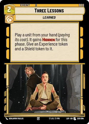 Three Lessons