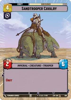 Sandtrooper Cavalry — Hyperspace