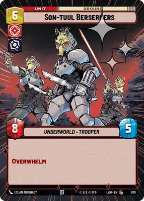 Son-tuul Berserkers — Hyperspace Foil