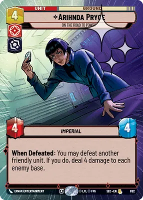Arihnda Pryce — Hyperspace Foil