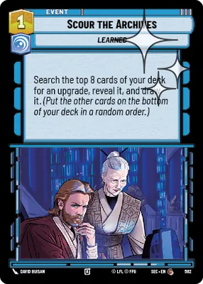 Scour the Archives — Standard Foil