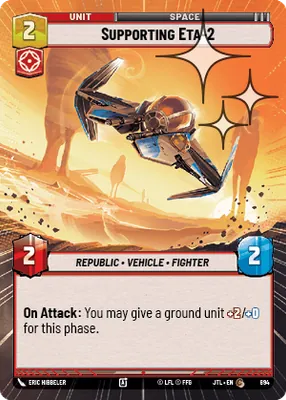 Supporting Eta-2 — Hyperspace Foil
