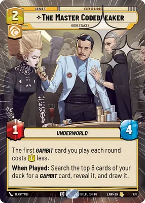 The Master Codebreaker — Hyperspace Foil