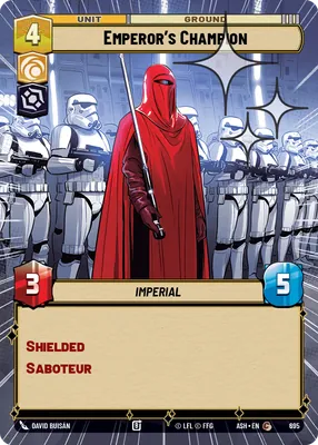 Emperor's Champion — Hyperspace Foil