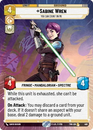 Sabine Wren — Hyperspace