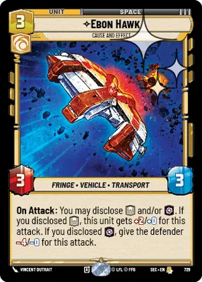 Ebon Hawk — Standard Foil