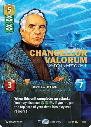 Chancellor Valorum — Standard Prestige